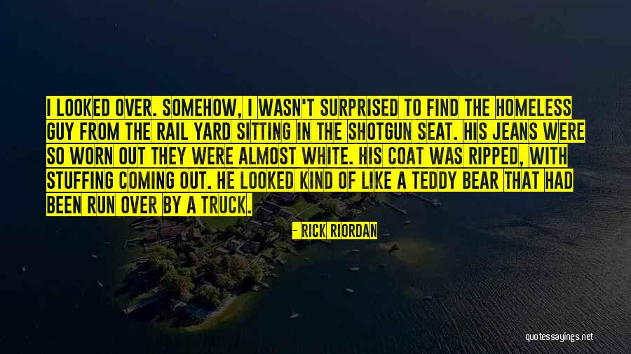 A Teddy Bear Quotes By Rick Riordan A Teddy Bear Quotes By Rick Riordan