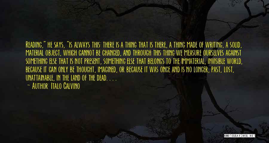 A Thing Quotes By Italo Calvino