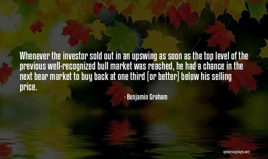 A Third Chance Quotes By Benjamin Graham