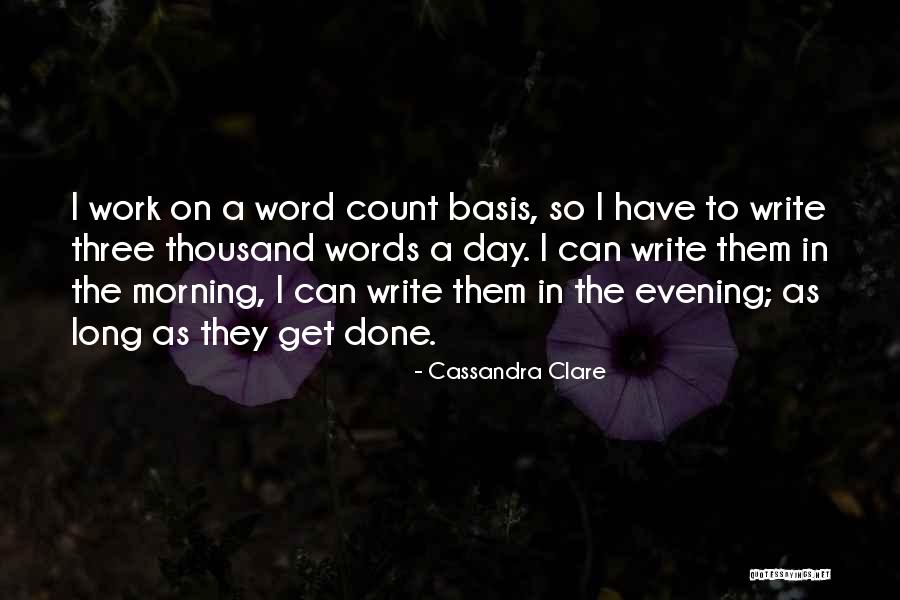 A Thousand Words A Day Quotes By Cassandra Clare A Thousand Words A Day Quotes By Cassandra Clare