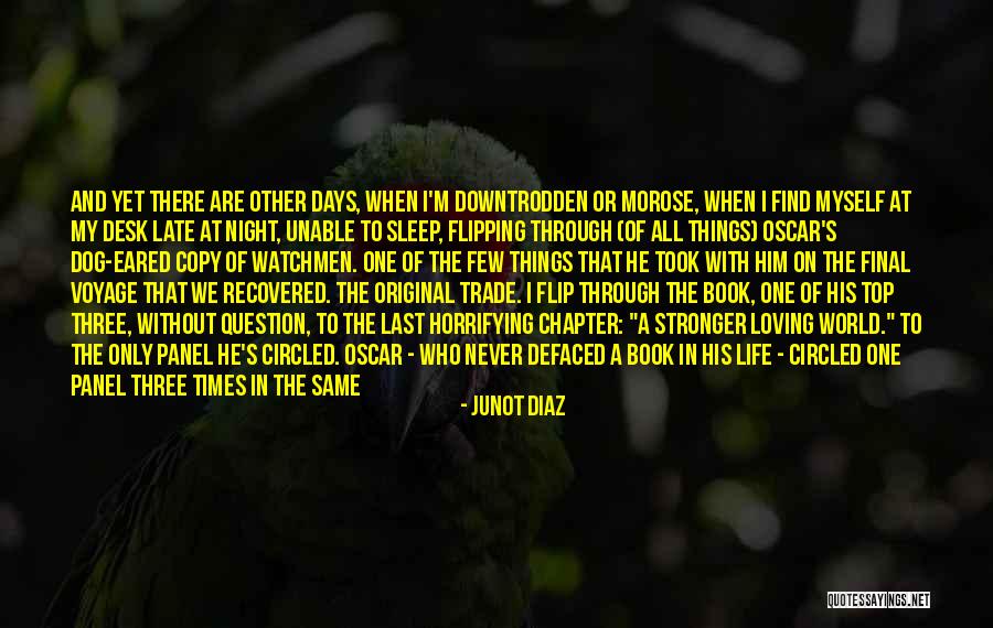 A Three Dog Life Quotes By Junot Diaz