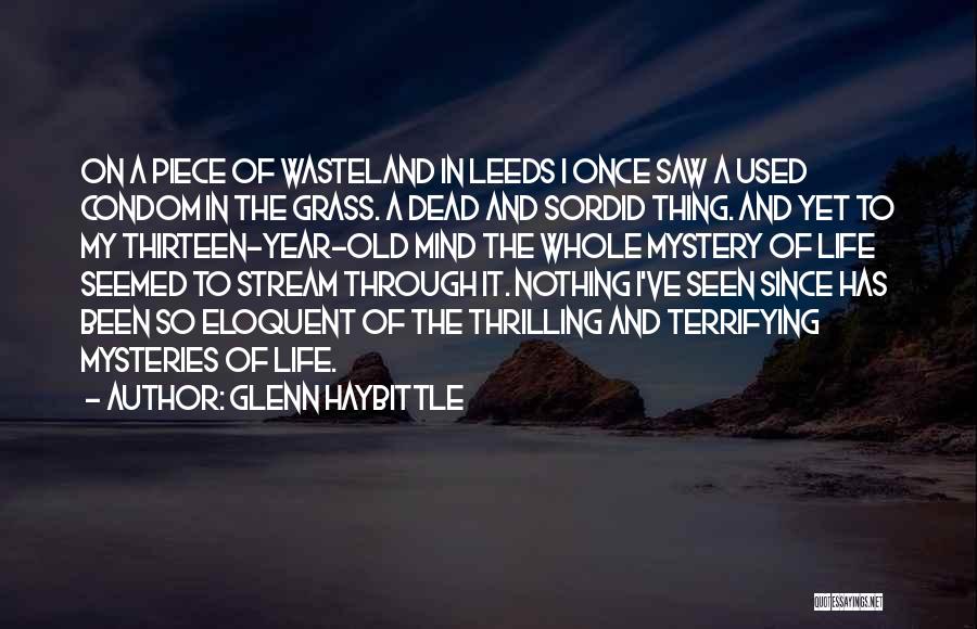 A Thrilling Life Quotes By Glenn Haybittle