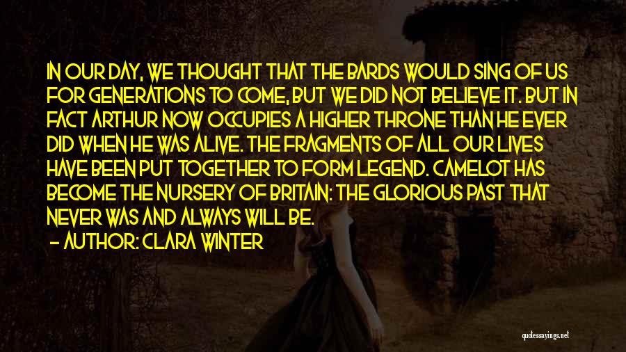 A Throne Quotes By Clara Winter