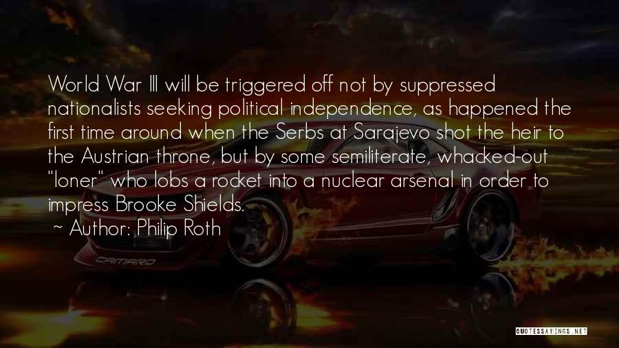 A Throne Quotes By Philip Roth