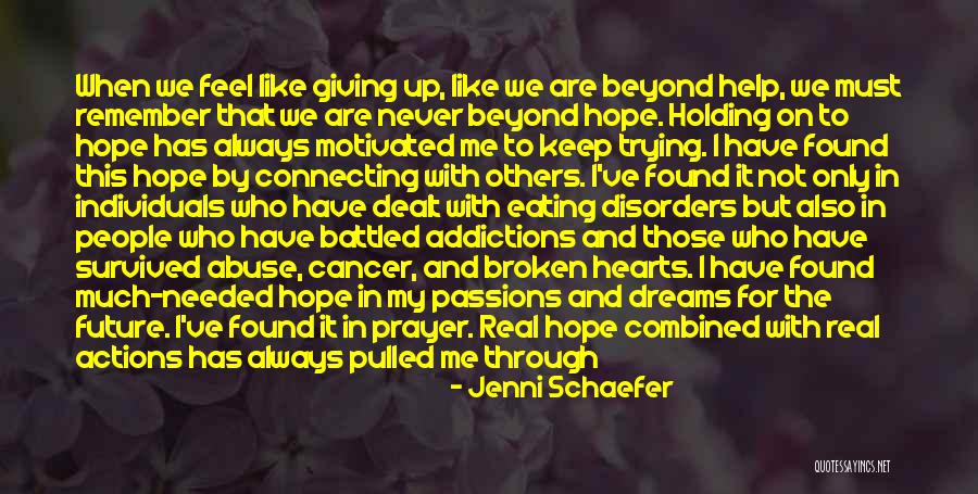 A Time To Move On Quotes By Jenni Schaefer