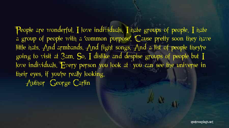 A To Z List Of Inspirational Quotes By George Carlin