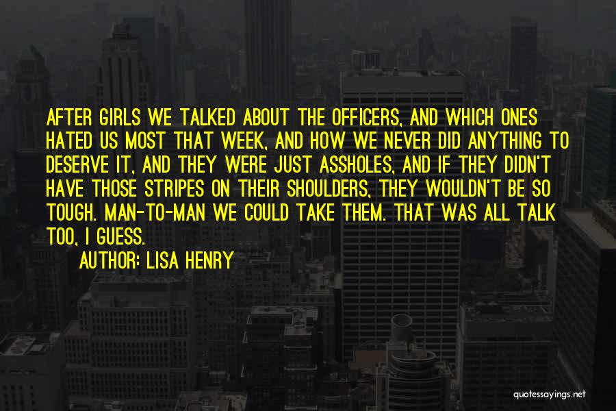 A Tough Week Quotes By Lisa Henry