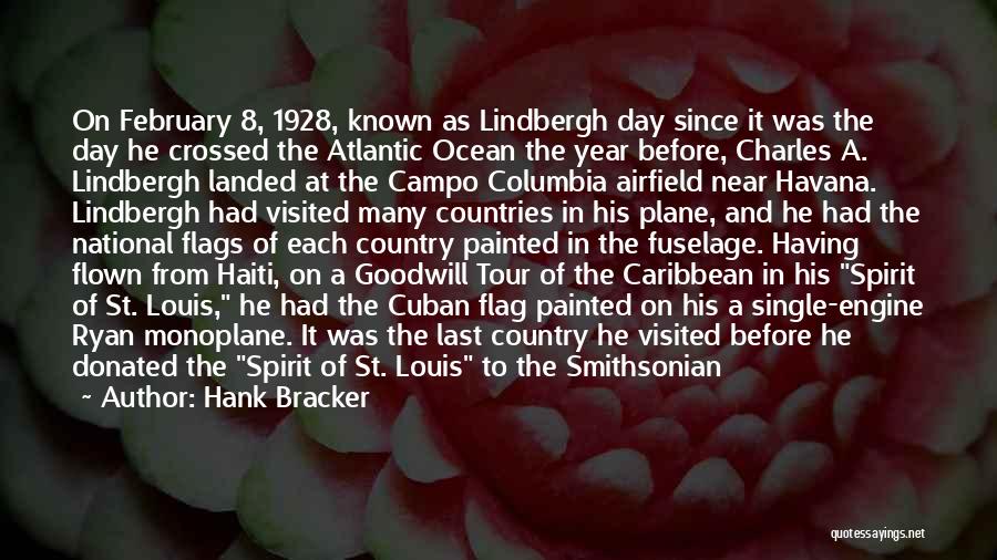 A Tour Quotes By Hank Bracker