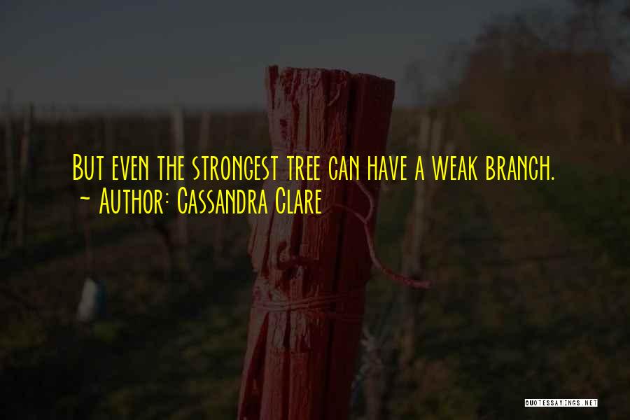 A Tree Branch Quotes By Cassandra Clare