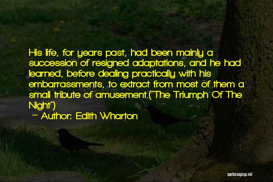 A Tribute Quotes By Edith Wharton