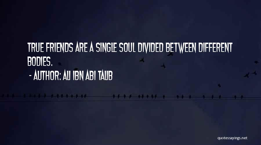 A True True Friend Quotes By Ali Ibn Abi Talib