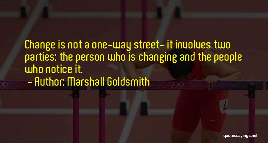 A Two Way Street Quotes By Marshall Goldsmith