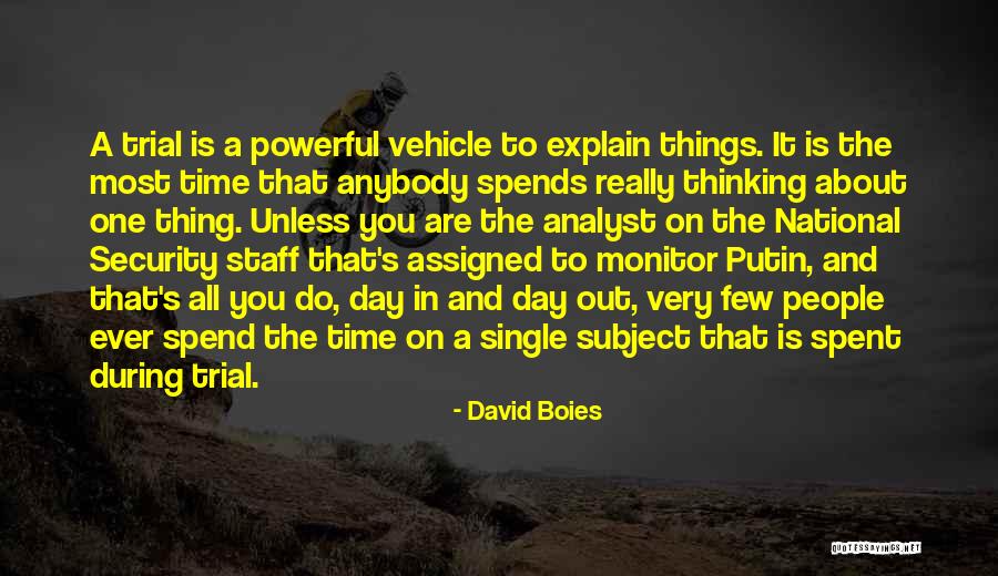 A Vehicle Quotes By David Boies A Vehicle Quotes By David Boies