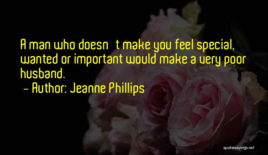 A Very Special Husband Quotes By Jeanne Phillips