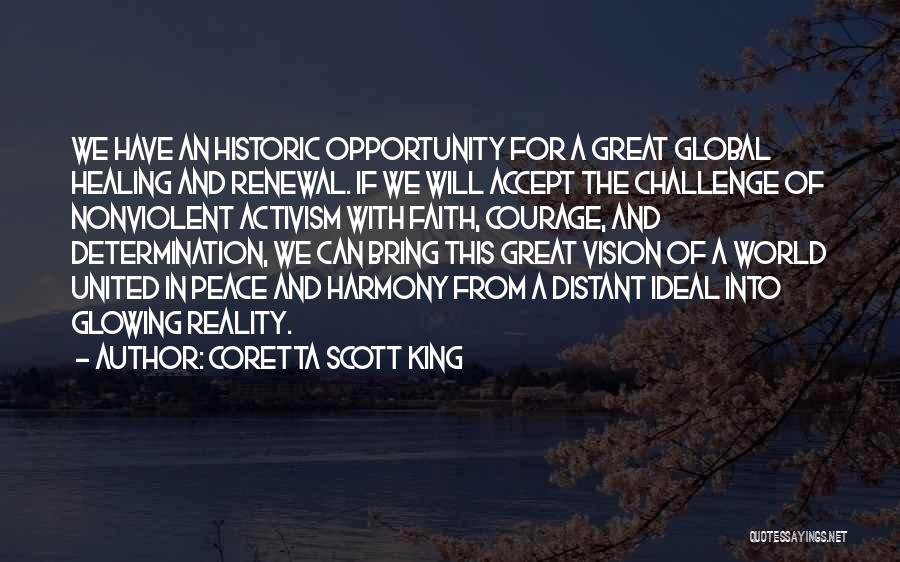 A Vision Quotes By Coretta Scott King