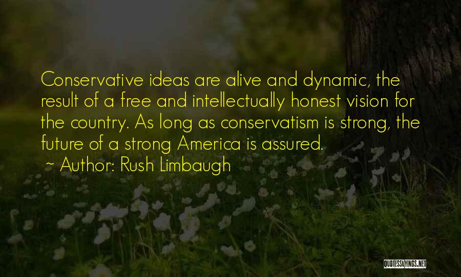 A Vision Quotes By Rush Limbaugh