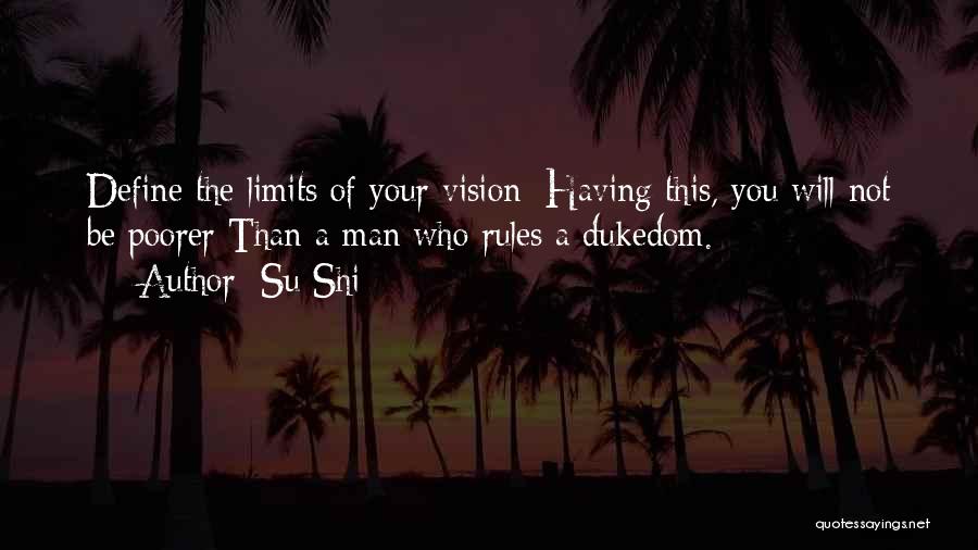 A Vision Quotes By Su Shi