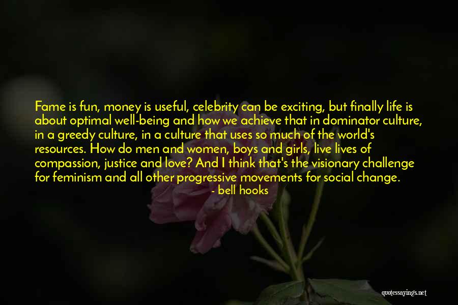 A Visionary Quotes By Bell Hooks