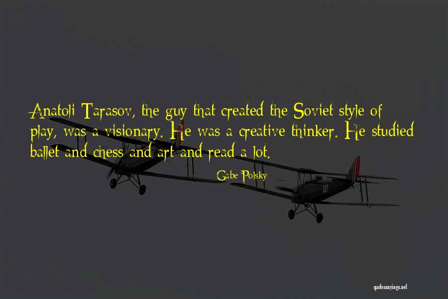 A Visionary Quotes By Gabe Polsky A Visionary Quotes By Gabe Polsky