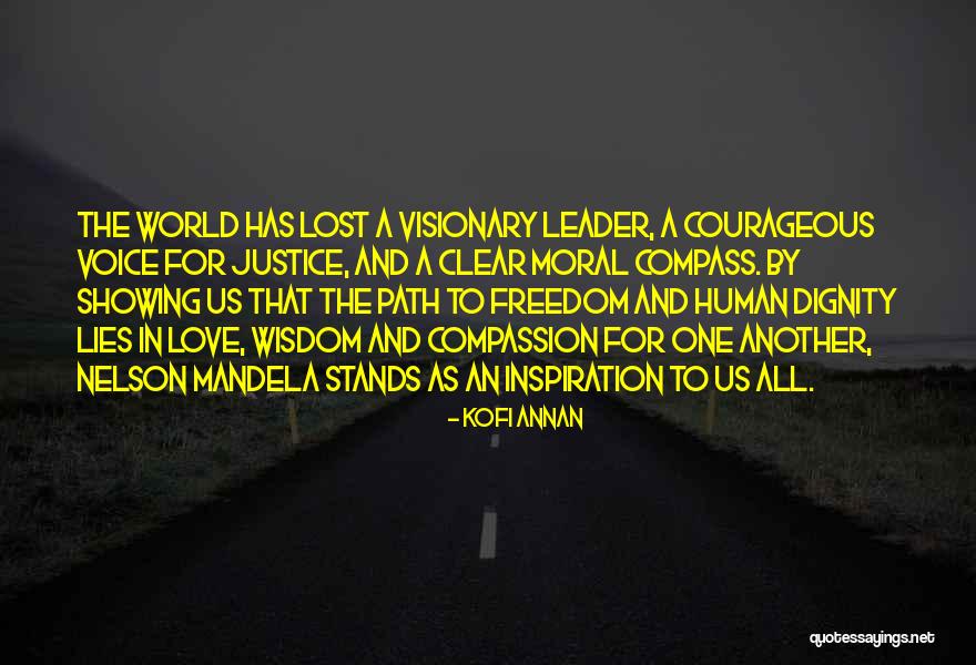 A Visionary Quotes By Kofi Annan