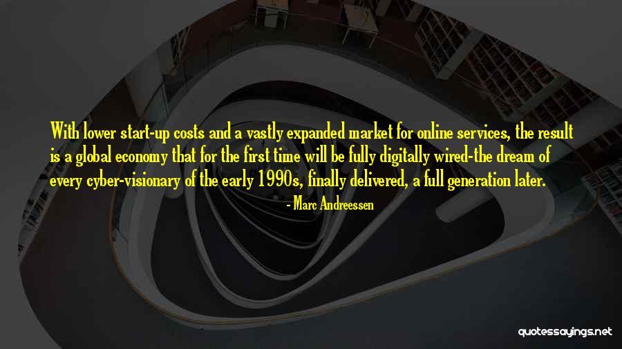 A Visionary Quotes By Marc Andreessen