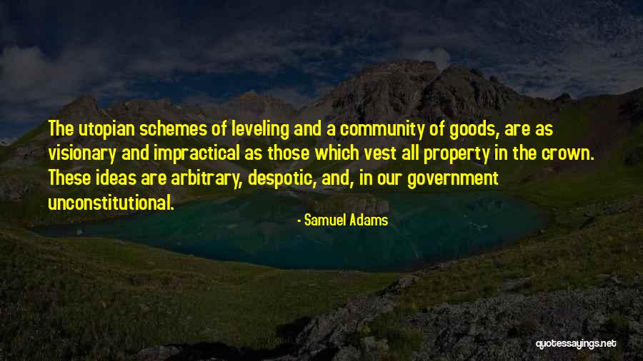 A Visionary Quotes By Samuel Adams