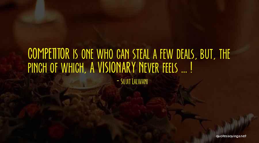 A Visionary Quotes By Sujit Lalwani