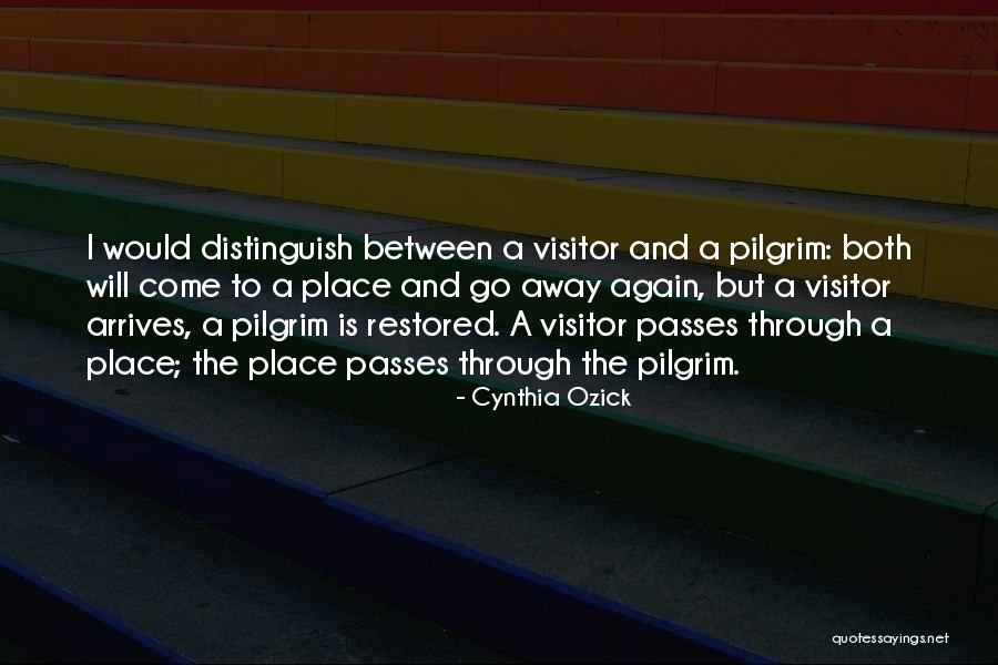A Visitor Quotes By Cynthia Ozick A Visitor Quotes By Cynthia Ozick