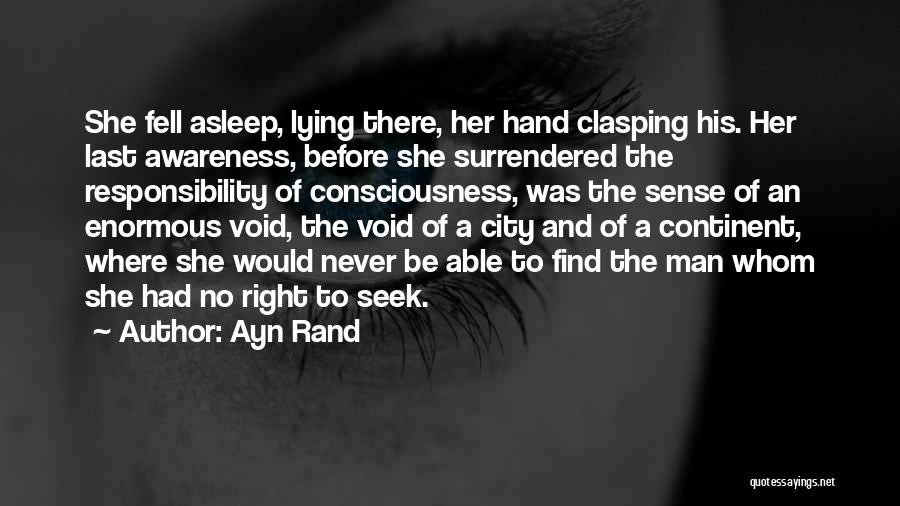 A Void Quotes By Ayn Rand