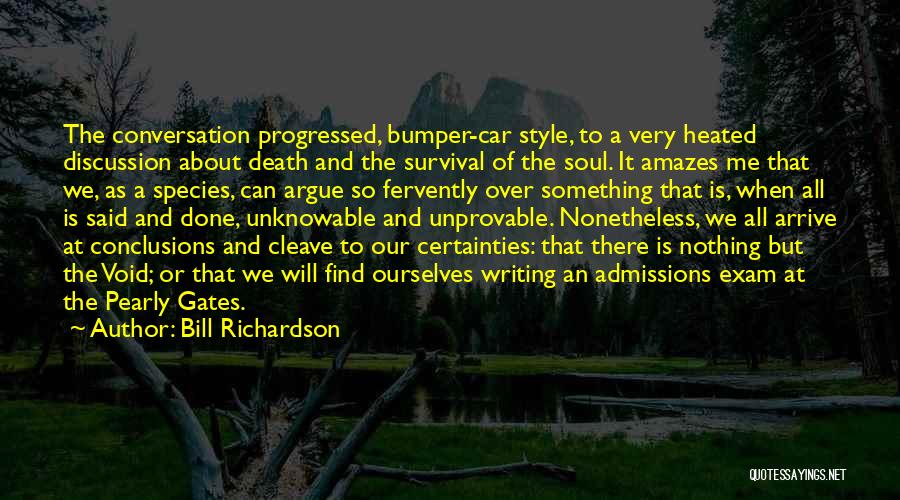 A Void Quotes By Bill Richardson