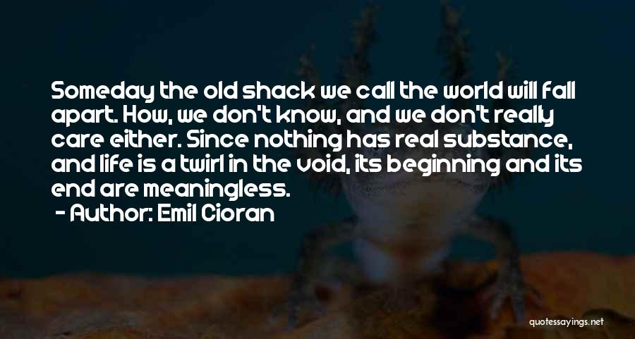 A Void Quotes By Emil Cioran