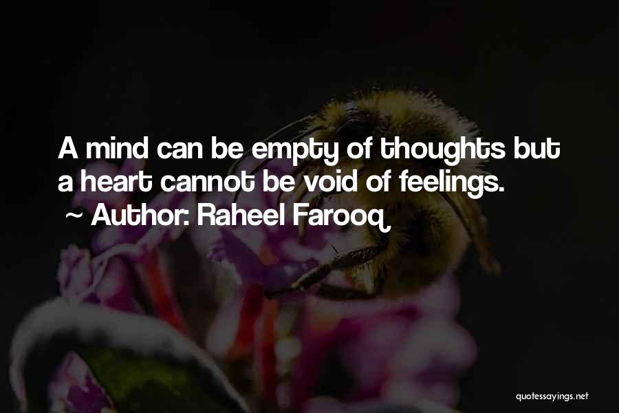 A Void Quotes By Raheel Farooq