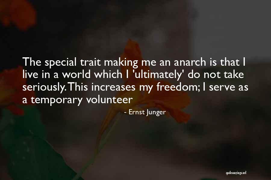 A Volunteer Quotes By Ernst Junger A Volunteer Quotes By Ernst Junger