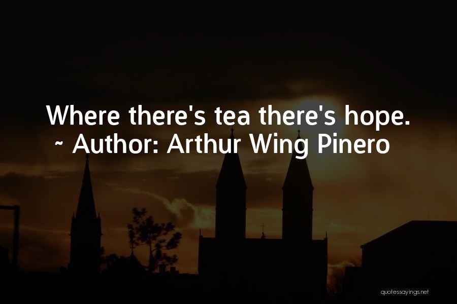 A.w. Pinero Quotes By Arthur Wing Pinero