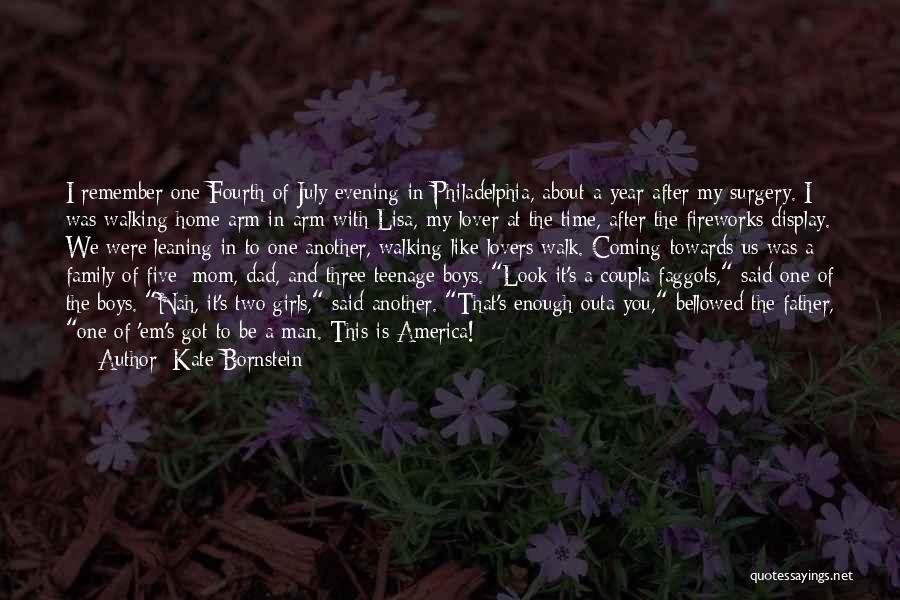 A Walk To Remember Quotes By Kate Bornstein