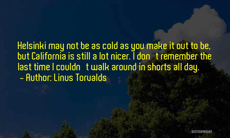 A Walk To Remember Quotes By Linus Torvalds