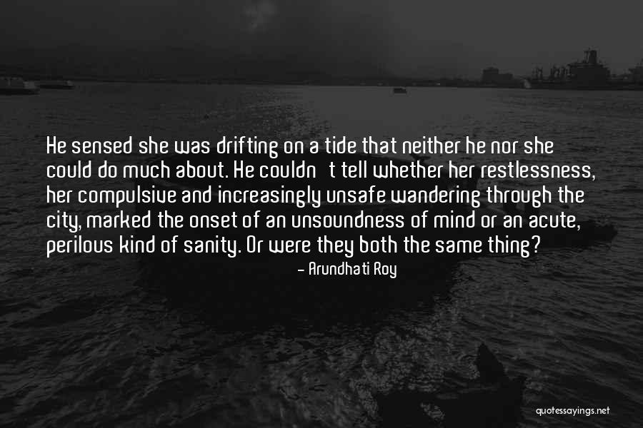 A Wandering Mind Quotes By Arundhati Roy A Wandering Mind Quotes By Arundhati Roy