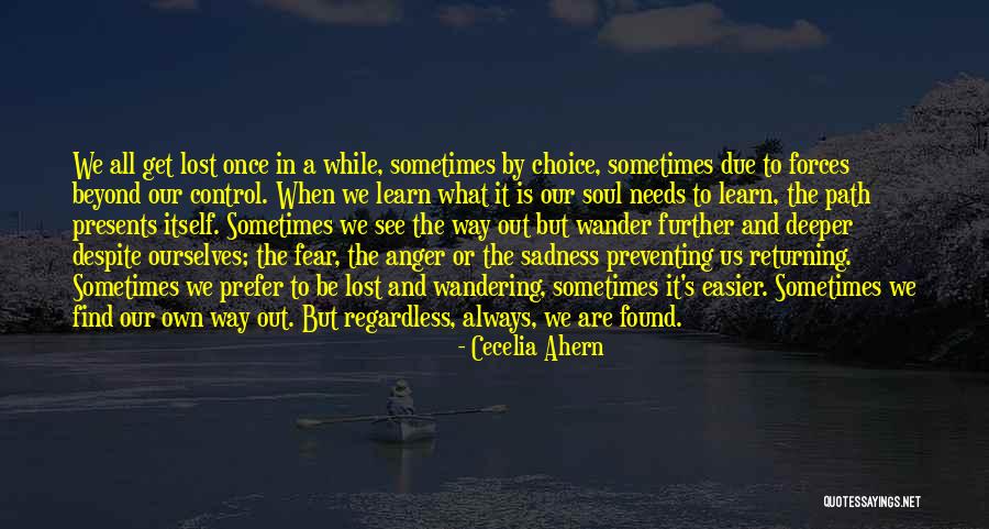 A Wandering Soul Quotes By Cecelia Ahern A Wandering Soul Quotes By Cecelia Ahern