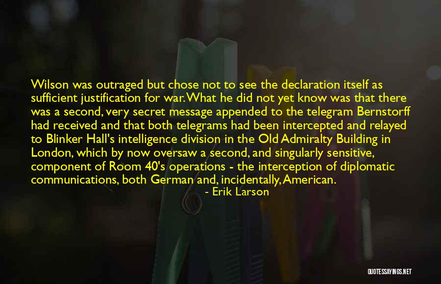 A War Room Quotes By Erik Larson A War Room Quotes By Erik Larson
