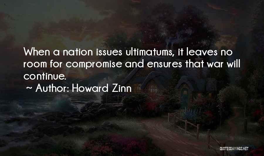 A War Room Quotes By Howard Zinn