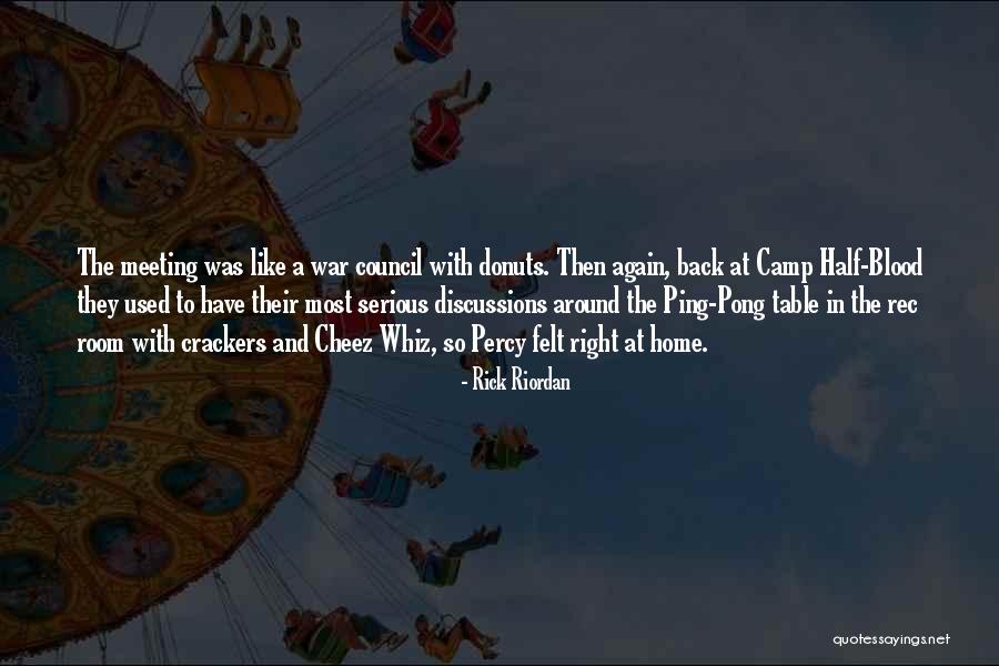 A War Room Quotes By Rick Riordan A War Room Quotes By Rick Riordan