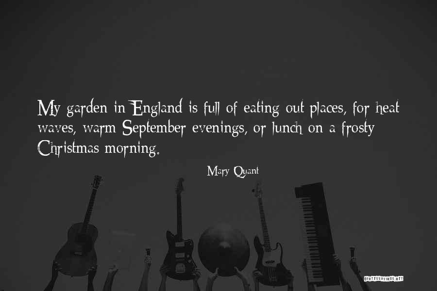 A Warm Christmas Quotes By Mary Quant