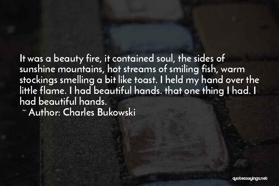 A Warm Fire Quotes By Charles Bukowski