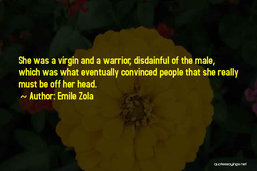 A Warrior Spirit Quotes By Emile Zola