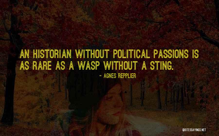 A Wasp Quotes By Agnes Repplier A Wasp Quotes By Agnes Repplier