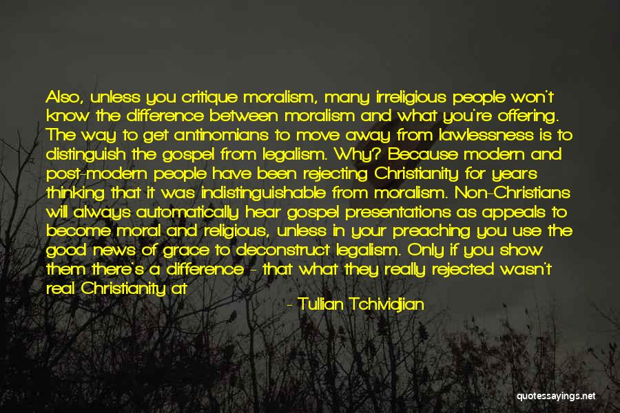 A Way Of Thinking Quotes By Tullian Tchividjian