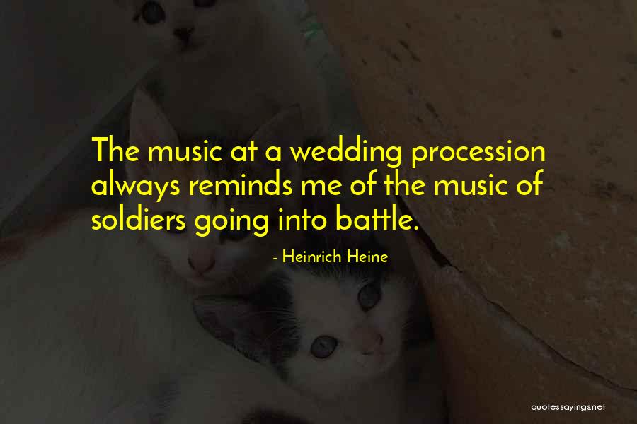 A Wedding Quotes By Heinrich Heine