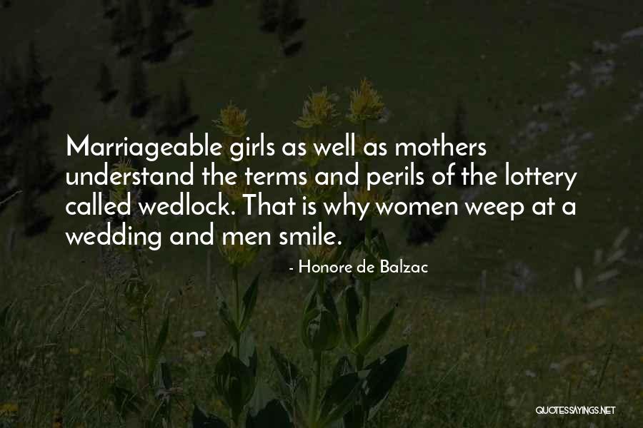 A Wedding Quotes By Honore De Balzac