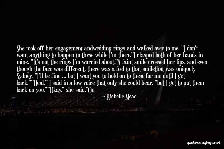 A Wedding Quotes By Richelle Mead