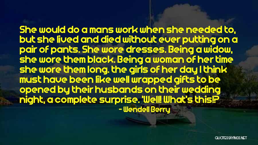 A Wedding Quotes By Wendell Berry